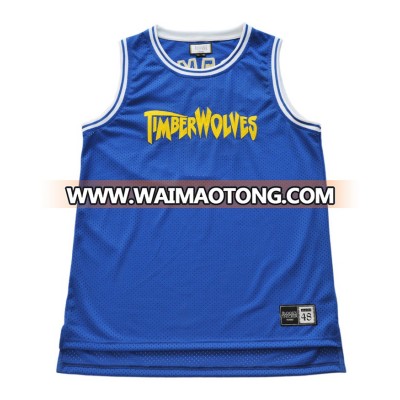 Customized Brand Timberwolves Sports Uniform Basketball Jersey BJ00114