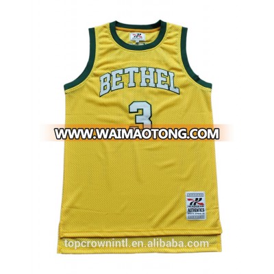 BK62 Tackle Twill Basketball Clothing Custom New Design Basketball Jerseys