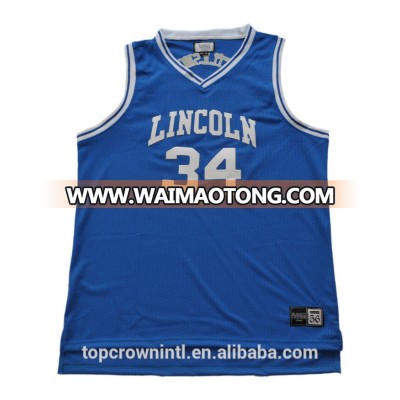 Embroidered University Female Women Sport Basketball Jersey BJ19