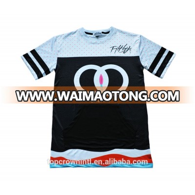 Custom Polyester Printing Fashion Outdoor T shirt T5037